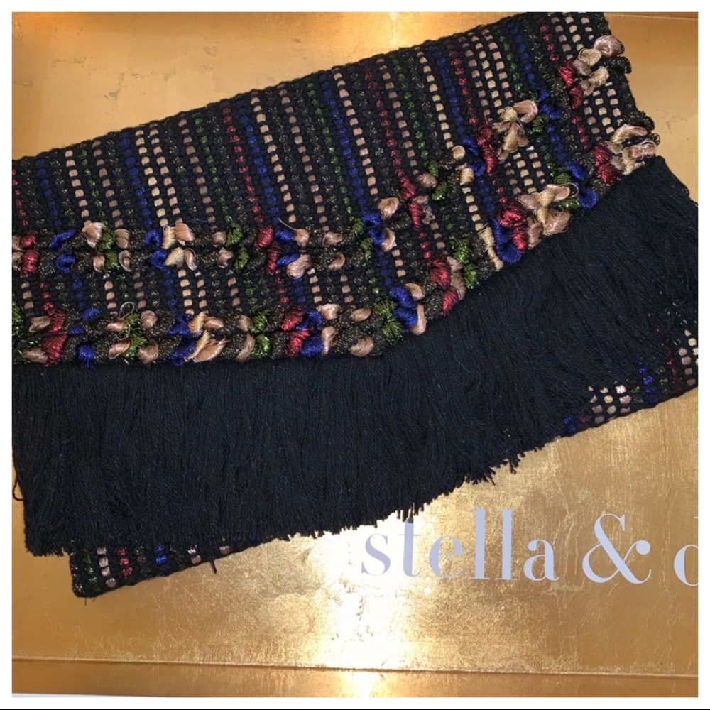 Stella & Dot - Taj Metallic Clutch